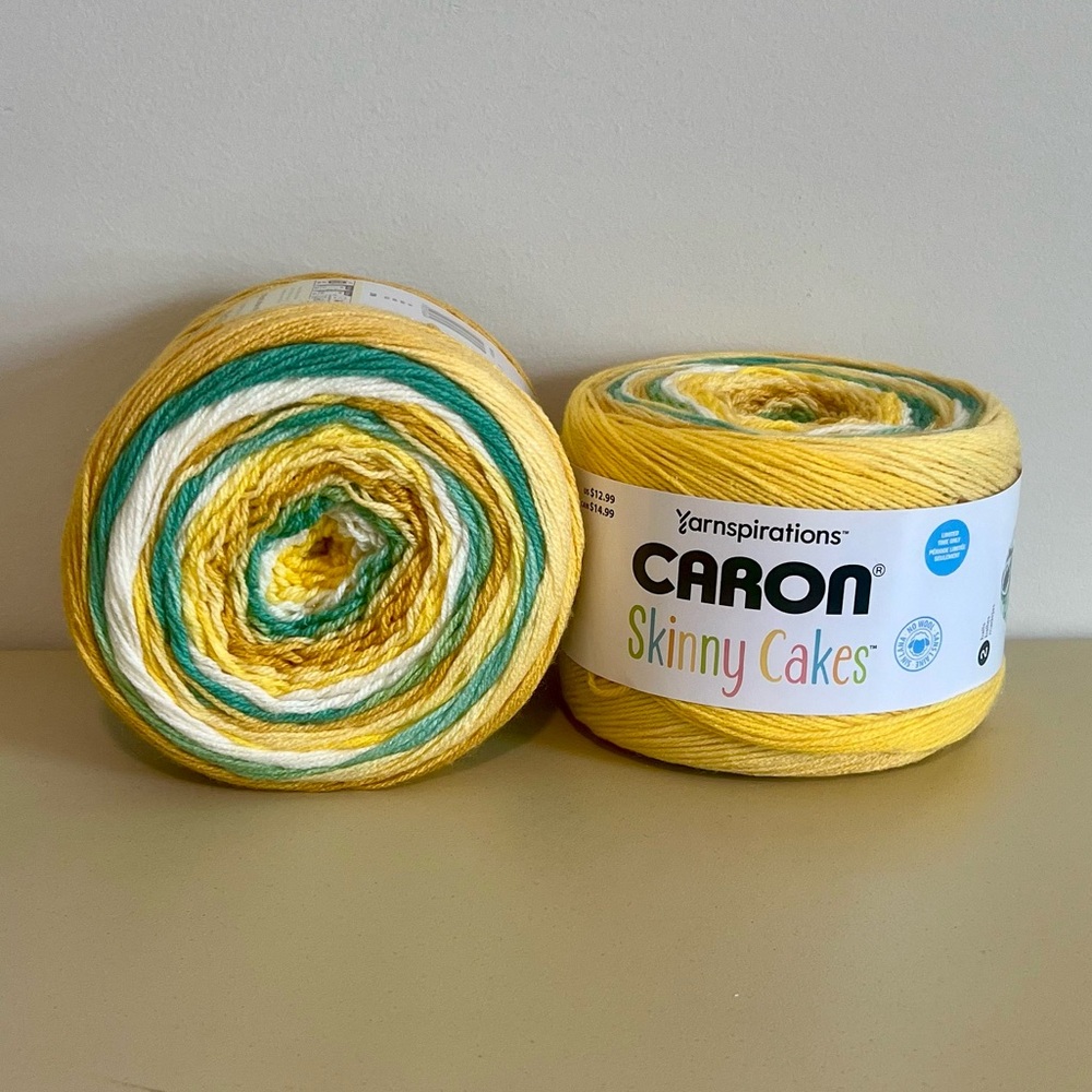 Discontinued Caron Skinny Cakes in Banana
